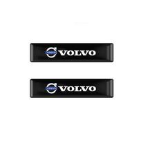 3D Epoxy Car Interior Exterior Decoration Sticker For Volvo XC60 XC40 V60 V40 XC90 XC70 V50 S60 V70 S90 AWD S80 V90 EX30 Rdesign black