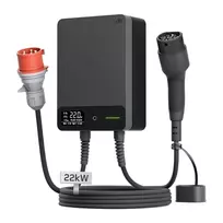 Elektromobilių įkrovimo stotelė Wallbox dé 22 kW, 10 m kabelis, Type 2