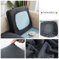 Sutirštinta elastinė sofos užvalkalas svetainei Vienspalvis baldų apsaugas Sofos pagalvėlės užvalkalas Nuimamas sofos užvalkalas N4 ( 230-280cm ) 1pc