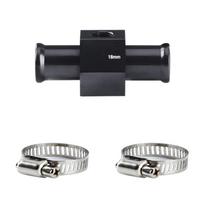 Water Temp Meter Joint Hose Adapter 18/20/22/24/28/30/32/34/36/38/40MM black