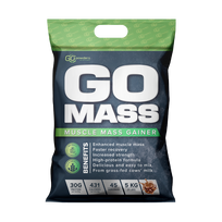 GO POWDERS GO MASS GAINERIS Masės augimo proteino kokteilis Šokolado skonio, 5 kg
