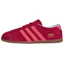 Adidas Originals Gazelle three-stripe trainers Women's IH6944 39⅓ red