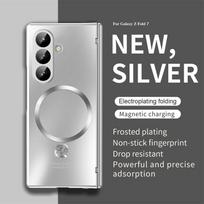 For For Samsung Galaxy Z Fold 7 6 5 Hinge Protect Magsafe Case Magnetic With Screen Protect Film Wireless Charging Shockproof Cover For Galaxy Z Fold 7