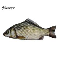 Humorous Gifts for Teens Realistic Crucian Carp Pencil Case, 3D Bionic Fish Shape Stationery Pouch Pouch, Large Capacity Zippered Organizer, Students A gray