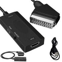 Converter from hdmi to scart adapter for euro video pal ntsc hd
