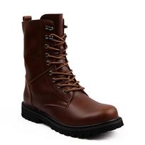 Ankle Boots Men Outdoor Leather Winter Fur Warm Man Boots Us Hunting Boots for Men Shoes Casual 41 black