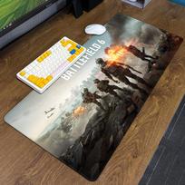 Battlefields 6 Mouse Pad MouseMat XXL Computer Accessories Large Keyboard Laptop Table Pad The New Product Gamer Gaming 30cmx80cm(11.8x31.5inch) white