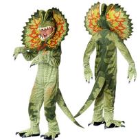 Helovino Vaikų Dinozaurų Kostiumai Pasaulis T-Tyrannosaurus Cosplay Kombinezonai Sceniniai Vakarėlio Cos Kostiumai Vaikams Kalėdinės Dovanos S ( 105-115 cm ) beige