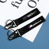 Automobilio Motociklo Raktų pakabukas Apsauga nuo pametimo Raktų priedai BMW M E46 E90 E60 F30 F10 E39 F20 E36 E87 M3 M5 X1 X3 X5 X6 X7 cypd20 black