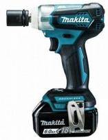 Makita Cordless Impact Wrench 18V includes 2 and case 6Ah, batteries, charger, (TW181DRGX)
