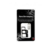5Pcs Sim Card Adapter Kit 4 In 1 Nano Micro Sim Converter Card Sleeve Universal Phone Sim Card Holder For Phone Repair Parts 5PCS juoda
