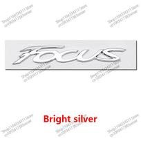 1 vnt. 3D ABS raidės galinės bagažinės emblema Pakeitimas Ford Focus MK3 MK4 MK6 MK7 Automobilio tiuningas Išorės stiliaus aksesuaras