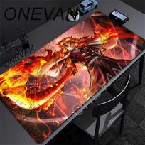 Large Mouse Pad Demon Slayer Nezuko Cute Anime Mousepads Kawaii Table Mats Office Accessories Deskmat Rubbe Lockedge Mouse Mat 30x80cm