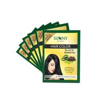 Sunny Herbals Black Hair Color | With Henna, Amla, Shikakai & Bhringraj | Long-Lasting Color | Deep Root-to-Tip Coverage | Ammonia-Free | Silicone-F beige