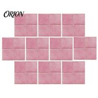 Peel And Stick Brick Wall Tiles Stickers, Self-Adhesive Backsplash Tiles, Waterproof Renovation Sheets for Old Walls Moisture-proof Decor Laundry Room 10pcs rožinė