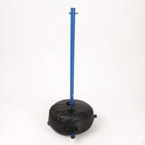 Water Volleyball Net with Weighted Base Freestanding Pool Portable Athletic Gear for blue