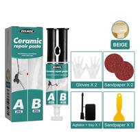 Tile Repair Paste Repair Ab Glue Ceramic Crack Repairing Agent Adhesive Set Bathroom Tub Floor Wall Sink Vanities Repair Paste A468 white