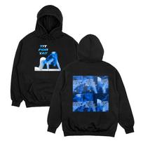 Tate McRae TIT FOR TAT Naujas Albumas Hoodies Moterys Vyrai Nauja Mada Ilgomis Rankovėmis Drabužiai Ruduo Unisex Harajuku Y2K Megztinis Streetwear S juoda
