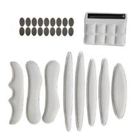Helmets Inner Padding Protections Foams Pad Memory Foams Sealed Lining Sponge for Bicycles Motorcycle Cycling Helmets šviesiai pilka spalva