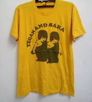 Tegan and Sara alternative duo band Yellow All Size S-5XL Shirt OM603 Unisex T-Shirt L brown
