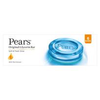 Pears Originalinis glicerino muilas - Švelnus ir gaivus švytėjimas | Su 98% gryno glicerino ir mėtų ekstraktu | Gaiviam švytėjimui | Su augalinės kilmės valikliu odai ir blue