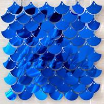 Wedding Sequin Backdrop Baby Shower Photo Backdrop New Sequin Panel Wall Decor Blue
