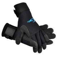 3mm Kevlar Diving Gloves Snorkeling Swimming Fishing Cold Water Protection Anti-Slip Abrasion Resistant Camo Design Medium black