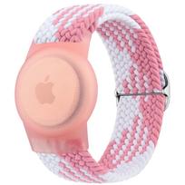Nailono pintas riešo dirželis dėklas Apple AirTags dirželiui Vaikams Atsparus įbrėžimams dangtelis Airtag GPS sekikliui Laikiklio apyrankės priedai