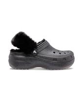 Crocs Classic Platform Ride Glitter Clogs - Black / 211922-001 Black/220 black