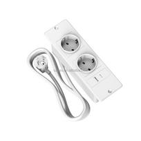 Įleidžiamas stalo elektros lizdas su USB prievadais tvarkingam biuro stalui, virtuvės stalviršiui, spintelėms EU