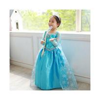 Šaldytos Mergaitės Vaikams Elzos Karnavalinė Suknelė Princesės Annos Šventinės Suknelės Cosplay Apranga One Size blue