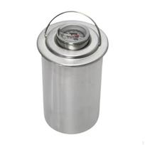 Ham Press Maker Cooker Cooking Barrel for Sandwich Lunchmeat Kitchen Without Handle With Handle white