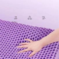 Elastinga skalbiama kaklo pagalvė lovai nugaros ir pilvo miegantiems pink