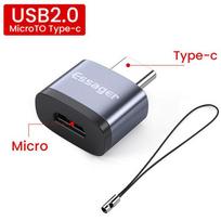 „Essager USB 3.0 Type-C OTG Adapter Type C“ USB C „Macbook Xiaomi Samsung S20“ USBC OTG jungties keitiklis iš kištuko į USB moterišką Type C to USB 3.0 white