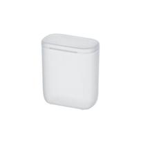 Kompaktiška daugiafunkcinė laikymo dėžutė ausinėms, laidams, įkrovikliams, USB atmintukams, plaukų aksesuarams ir kt. white