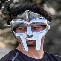 MF Doom Stiliaus Piktadario Kaukė Hip Hop Cosplay Rap Gerbėjams, Sceninėms Eilėms Helovynui Geriausia Dovana Jam black