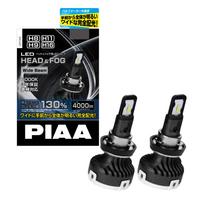 PIAA LED lemputė 12V transporto priemonės patikrinimui Premium Wide Tinka miesto LEH142 priekiniams žibintams/rūko žibintams, 6000K, 4000lm, H8/H11/H16, 20W, Atitinka, balta