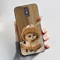 Casing For ZTE Blade A32 Case Black Aesthetic Cute Cat Fashion Soft Silicone Back Cover For ZTE Blade A32 Shockproof Phone Case ZTE Blade A32 gray