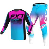 motokroso pavarų komplektas vaikams 4 5 6 7 8 9 10 11 12 13 metų Jaunimas vaikas Motociklas berniukas Mergaitė Jersey Pant Kits lenktyninis kostiumas Visureigis Enduro MX MTB XL-26 black