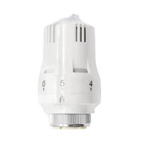 Vertical Thermostatic Radiators Valves Plastic Self-Regulating Heat Distribution 1 white
