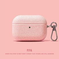 Earphone Case for Airpods Pro 3 (2025) Pro2 & Airpods 4 3 2 1 Glitter Bling Cloth Pattern Protective Cover+Metal Buckle Hook for AirPods4 juoda