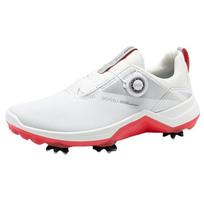 Ecco Golf Comfort 5th Generation Series Leather Breathable Durable Low-Top Sports Casual Shoes Women sneaker White 15250301007 38 white