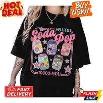 Kpop Inspired Saja Boys Soda Pop Demon Hunters Fan Gift Graphic Tee Shirt S-5XL Unisex T-Shirt XXL black