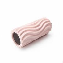 Foam Roller Water Wave Design Stretching Column Myofascial Release Deep Tissue Massage for 33CM_Orange gray