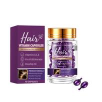 Hair care capsules: long-lasting treatment for scalp conditioning, promoting volume, strength, and providing a gentle and comfortable experience gray