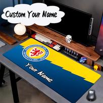 Custom Name Mouse pad Braunschweig Fc Crest Design Mouse pad, Gaming Mouse Pad, keyboard pad, Desk Decor for computer notebook Fan Birthday Gift 50cmx100cm