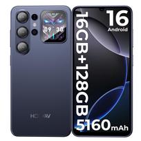 HOTWAV X26 Ultra Mobilusis telefonas, 4G Android 16, 6,75 colio 120 Hz, Antrinis ekranas, 16GB + 128GB, Greitas įkrovimas, 5160 mAh, 4G Dviguba SIM / Veido atpažinimas / OTG 16GB+128GB