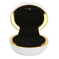 Žiedo dėžutė su LED šviesa Išskirtinė elegantiška papuošalų vitrina Dovanų dėžutė vestuvėms, pasimatymui