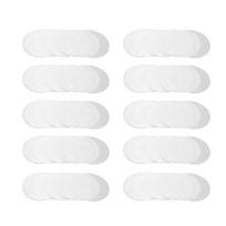 200 vnt. Skaidri ženkliuko plėvelė Apsauginė skaidri PVC Daugiafunkcinė ženkliuko sagos plėvelė rankdarbiams „DIY Pro“ 44MM white