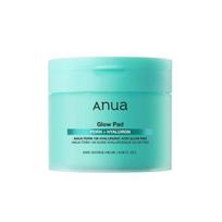 Anua PDRN 100 Hyaluronic Acid Glow Pad 60pads white